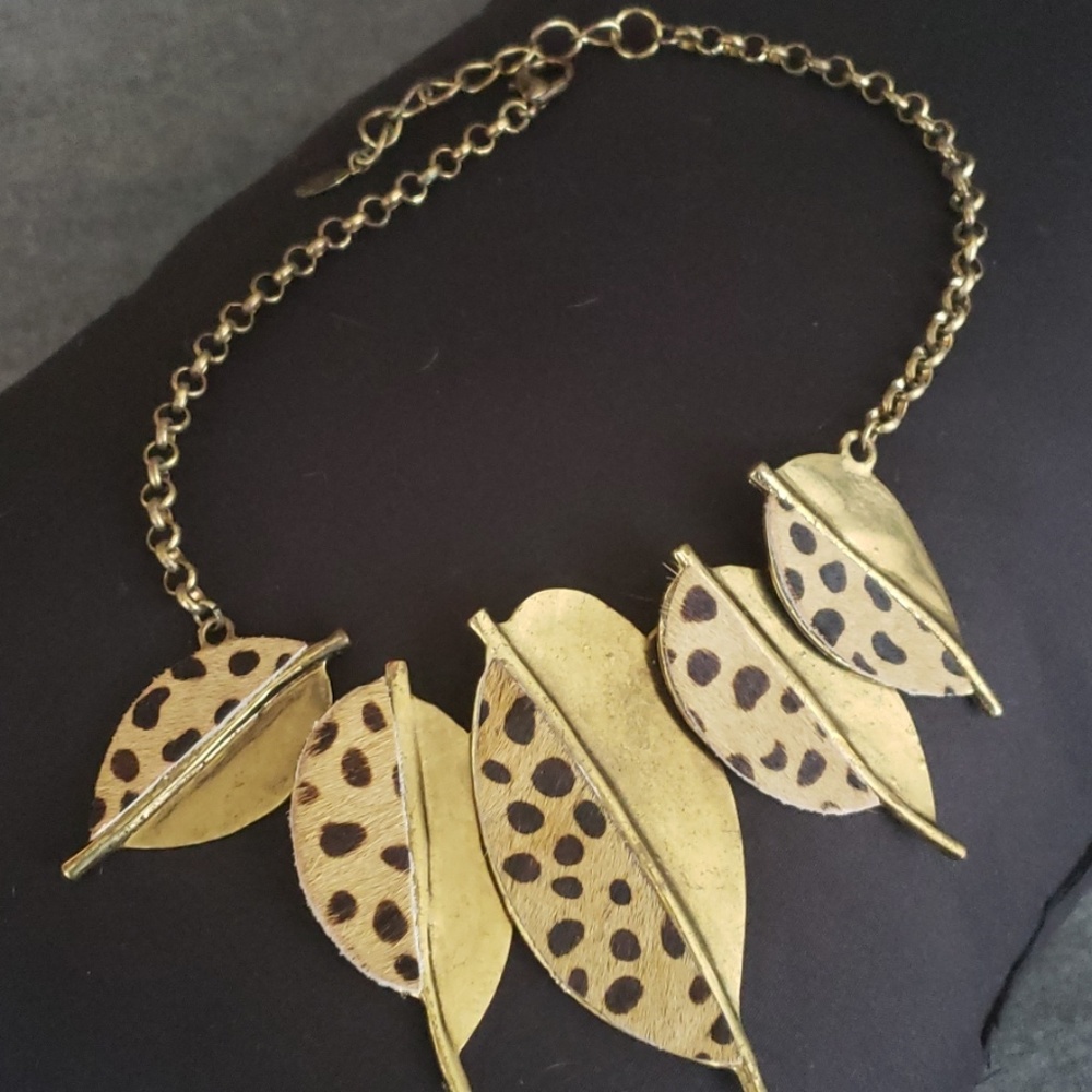 Animal Print Necklace